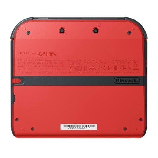 Nintendo 2DS console with a child playing games.