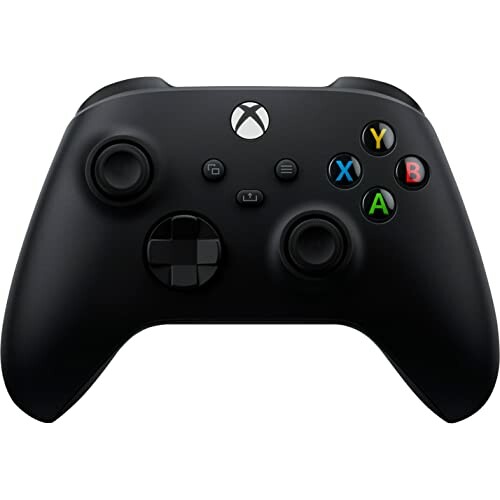 Black Xbox gaming controller