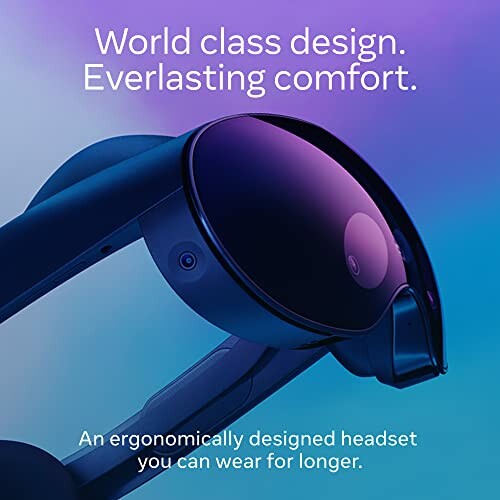 Ergonomically designed headset with world class comfort.