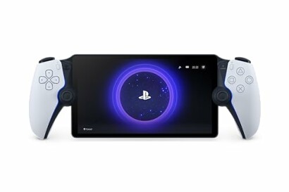 PlayStation handheld console with dual controllers