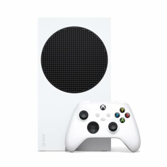 Xbox Series S console with controller